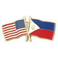 USA & Philippines Flag Pin